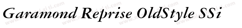 Garamond Reprise OldStyle SSi Normal字体转换